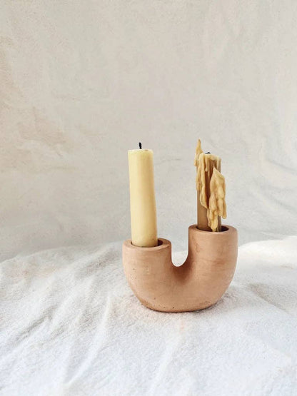 Rising Candle Holder: Blush