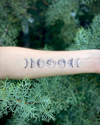 Moon Magic Temporary Tattoo: 1-Pack