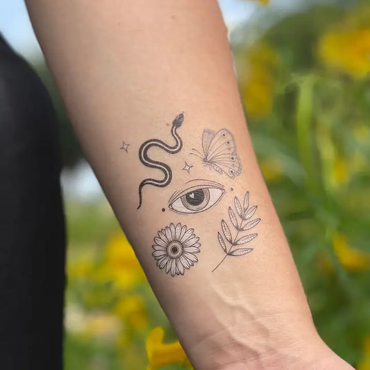 Nature Variety Temporary Tatoo