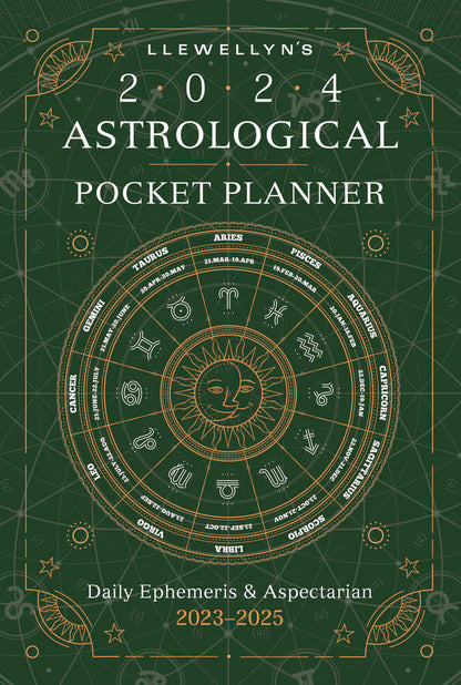 Llewellyn's 2024 Astrological Pocket Planner: Daily Ephemeris & Aspectarian 2023-2025