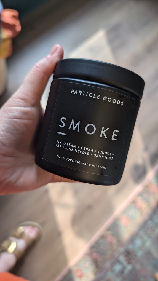 SMOKE candle by Particle Goods