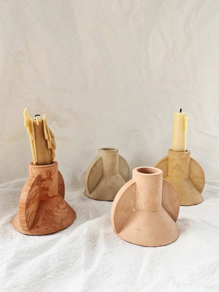 Dusk Candle Holder: Terracotta