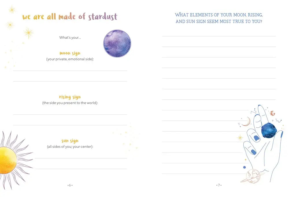 Wander the Stars: Finding Insight Through Astrology Journal